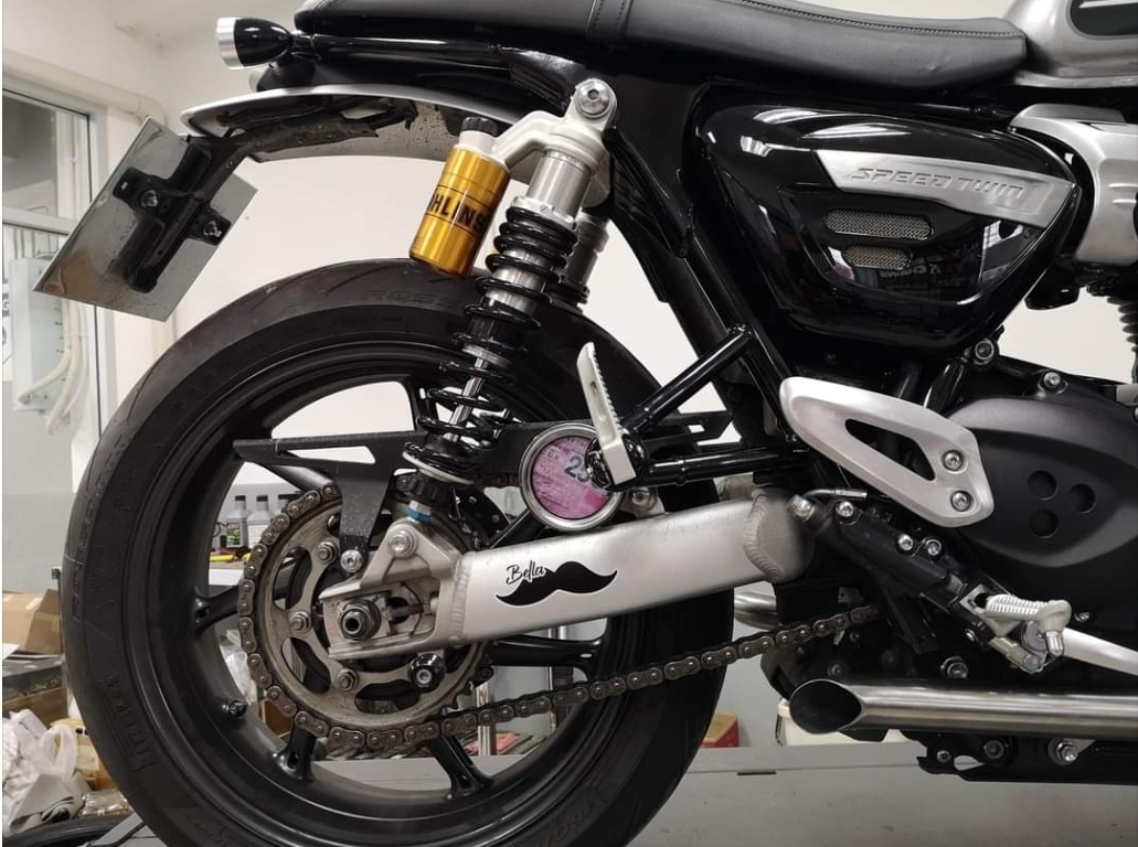 โช๊คหลัง OHLINS TR923 สำหรับ TRIUMPH SPEED TWIN 1200 แท้ รับประกัน