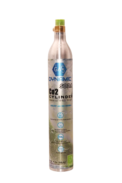 Co2 Gas Cylinder Cylinder for Soda, Size 0.6 Liter (Used with Soda Maker) / Gas Dynamic Soda Stream Co2 Cylinder ราคา 3,750 บาท*ส่งฟรี