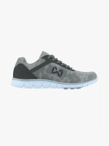 สินค้า WARRIX รองเท้าผ้าใบ MAXIMUM RUNNER WF-1306-สีขาว/เทา-WE