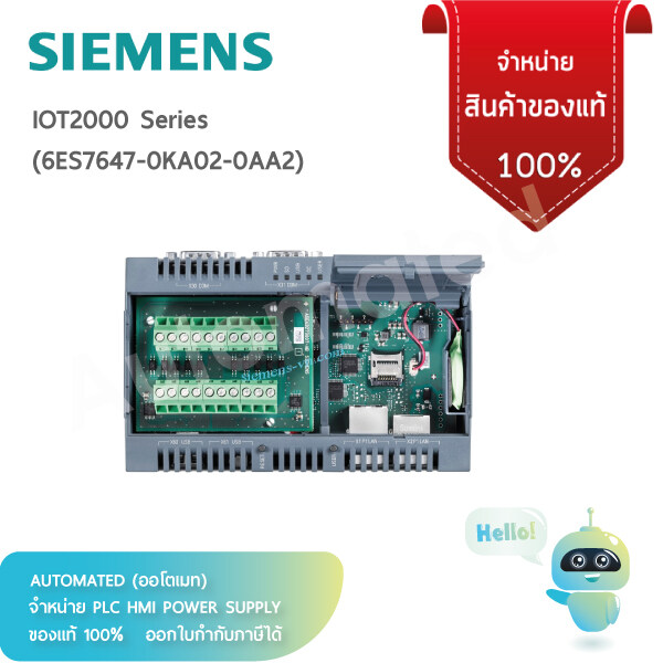 6ES7647 0KA02 0AA2 SIEMENS SIMATIC IoT2000 input/output module, 5x