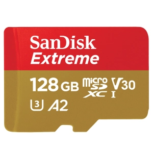 สินค้า SanDisk Micro Sd Card Extreme 128GB SDXC อ่าน190Mb/S เขียน 90Mb/S (SDSQXAA-128G-GN6GN_1) ไมโครเอสดีการ์ด แซนดิส โดย Synnex