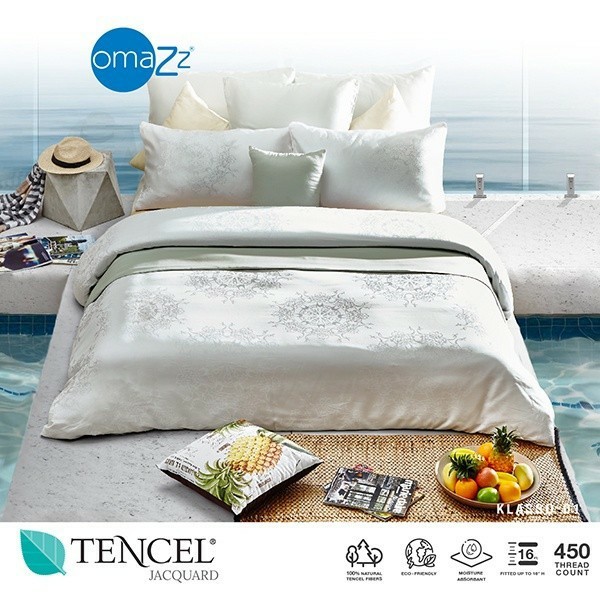 Omazz ปลอกผ้านวม 70x90 นิ้ว Collection Tencel Jacquard รหัส Klasso 01 ราคา 12,000 บาท*ส่งฟรี