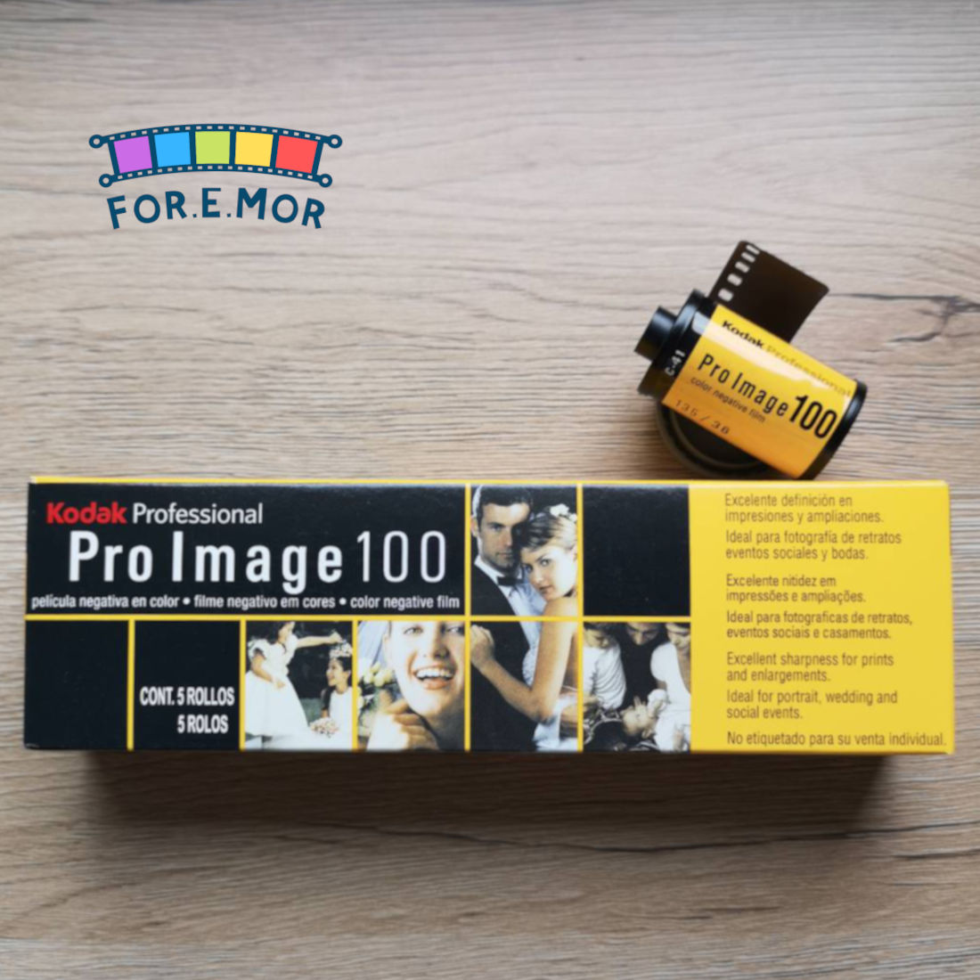 Kodak Pro Image 100 Color Negative Film (35mm Roll Film, 36 Exposures, 1 roll- no box) ราคา 419 บาท*ส่งฟรี