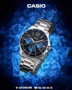 ภาพหน้าปกสินค้าWin Watch Shop Casio รุ่น MTP-1374D-2A นาฬิกาข้อมือผู้ชายสายแสตนเลส หน้าปัดสีน้ำเงิน- ของแท้ 100% รับประกันสินค้า 1 ปีเต็ม ซึ่งคุณอาจชอบสินค้านี้