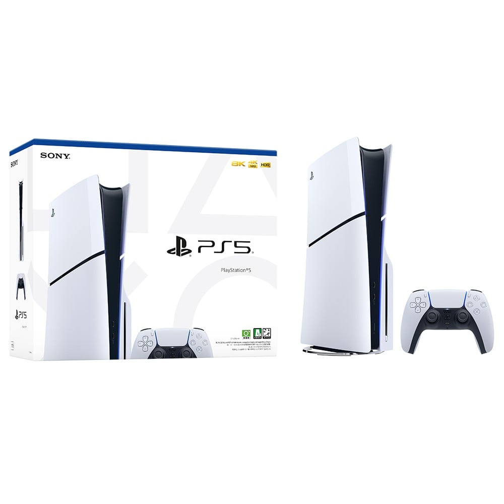 (0%) SONY New PlayStation 5 (SLIM) 2024 / PS5 Console (SLIM) - Disc Edition (CFI-2018A01) : PS5 Slim , PlayStation5 Slim รุ่นมีช่องใส่อ่านแผ่นUltra HD Blu-ray Disk/Warranty1Year By Sony Thailand ราคา 18,980 บาท*ส่งฟรี