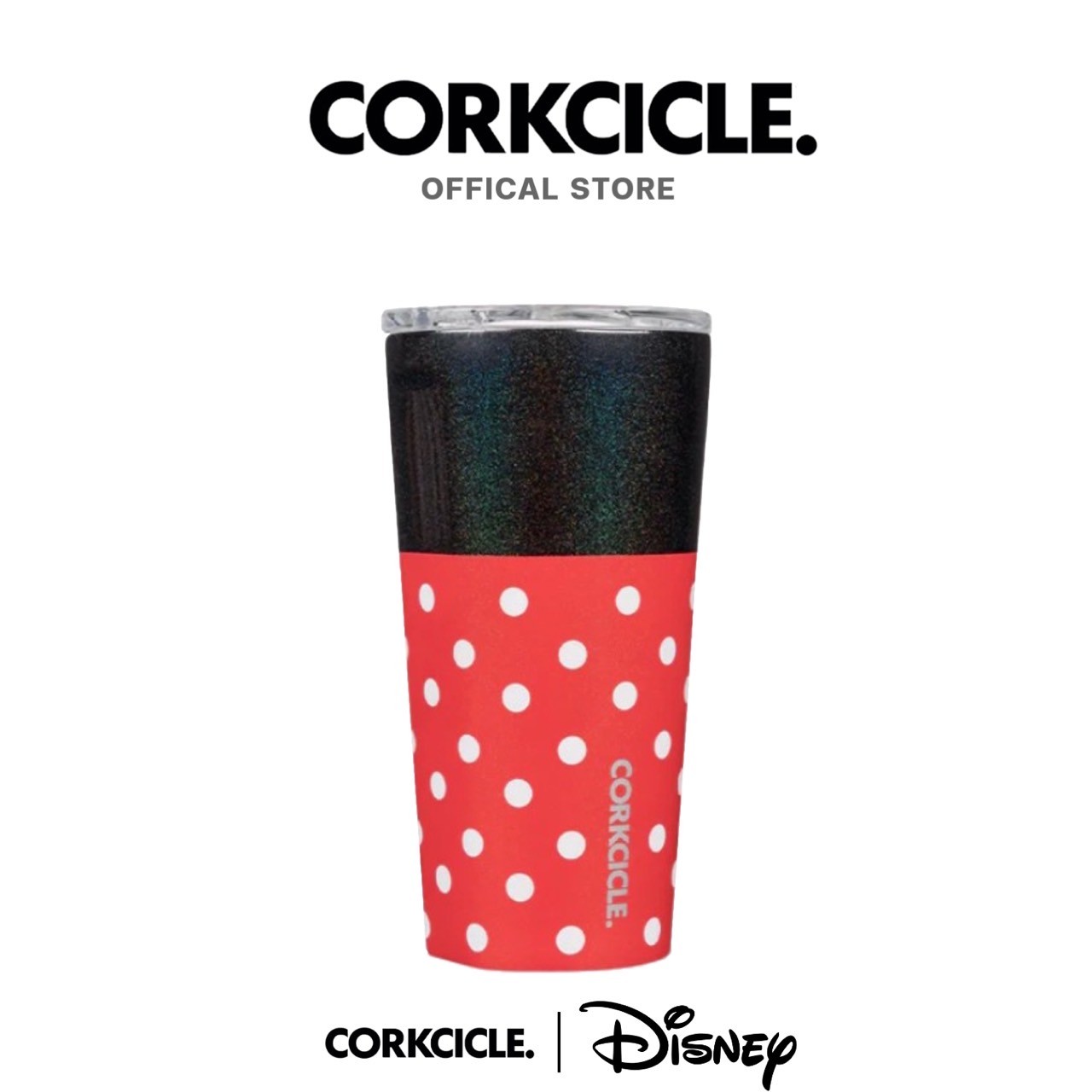 CORKCICLE : TUMBLER DISNEY MINNIE POLKA DOT RED 16oz (475ml) ราคา 1,990 บาท*ส่งฟรี