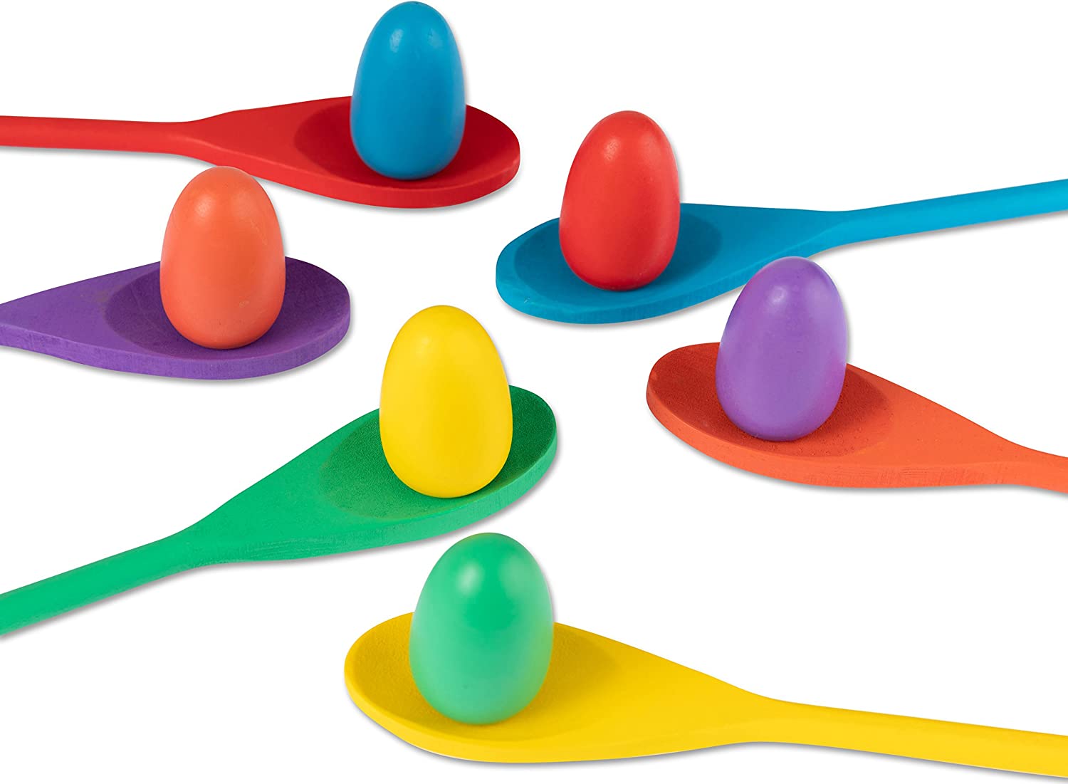 Seedopia sport 1 piece Egg Spoon Race Game Set Wooden Egg Balancing Training Toys Seedopia กีฬา 1 ชิ้นช้อนไข่เกมการแข่งขันชุดไข่ไม้สมดุลการฝึกอบรมของเล่นคริสต์มาสเทศกาลอีสเตอร์ไข่และช้อนรีเลย์เกม (สีสุ่ม) ราคา 510 บาท*ส่งฟรี