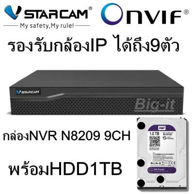 ดูภาพ Vstarcam กล่องNVR N8209 9CH พร้อมDHH1TB เพิ่มเติม Vstarcam กล่องNVR N8209 9CH พร้อมDHH1TB
