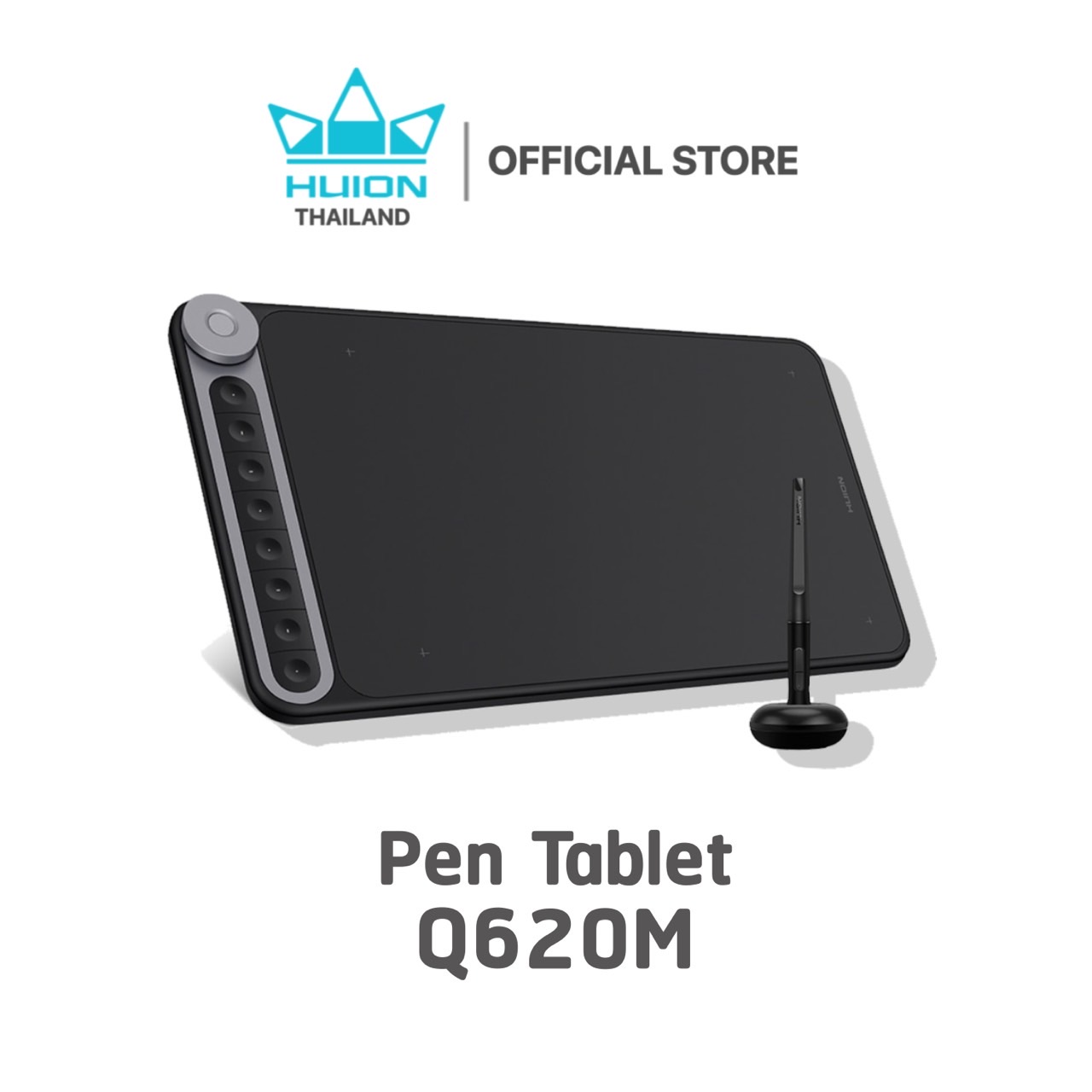 Huion Q620M Creative Pen Tablet , mouse pen with drawing monitor (new model-Warranty Thai 2 years-with services center) ราคา 3,900 บาท*ส่งฟรี