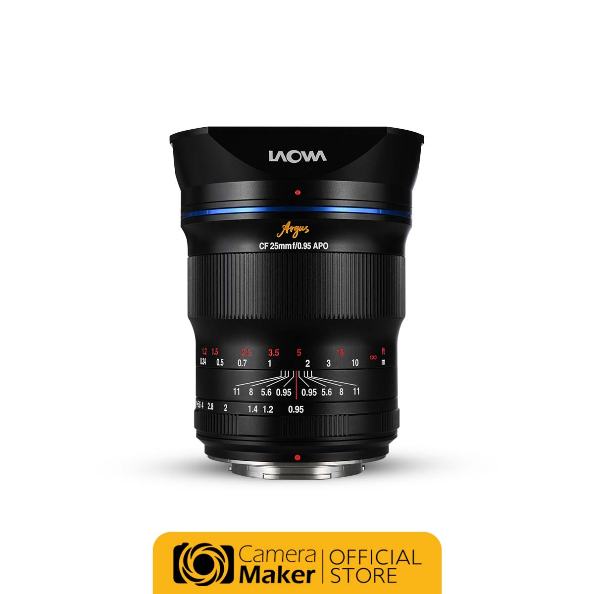 Pre-Order: Laowa Argus 25mm F0.95 Apo (Warranty from the Center) Manual Focus Lens Wide Aperture Lens ราคา 22,400 บาท*ส่งฟรี