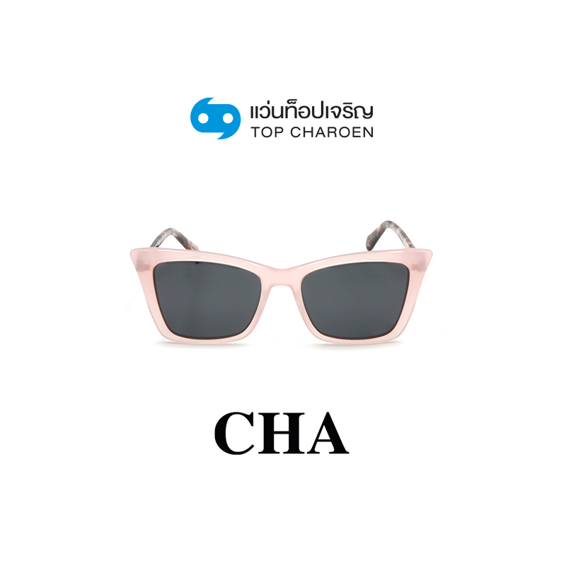 CHA แว่นกันแดดทรงCat-Eye YC29045-C3 size 54 By ท็อปเจริญ ราคา 2,890 บาท*ส่งฟรี