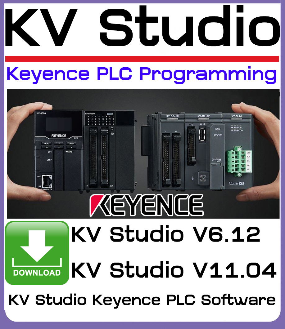 KV Studio v11 + v6 Keyence PLC Programming + วิธีลง | Lazada.co.th