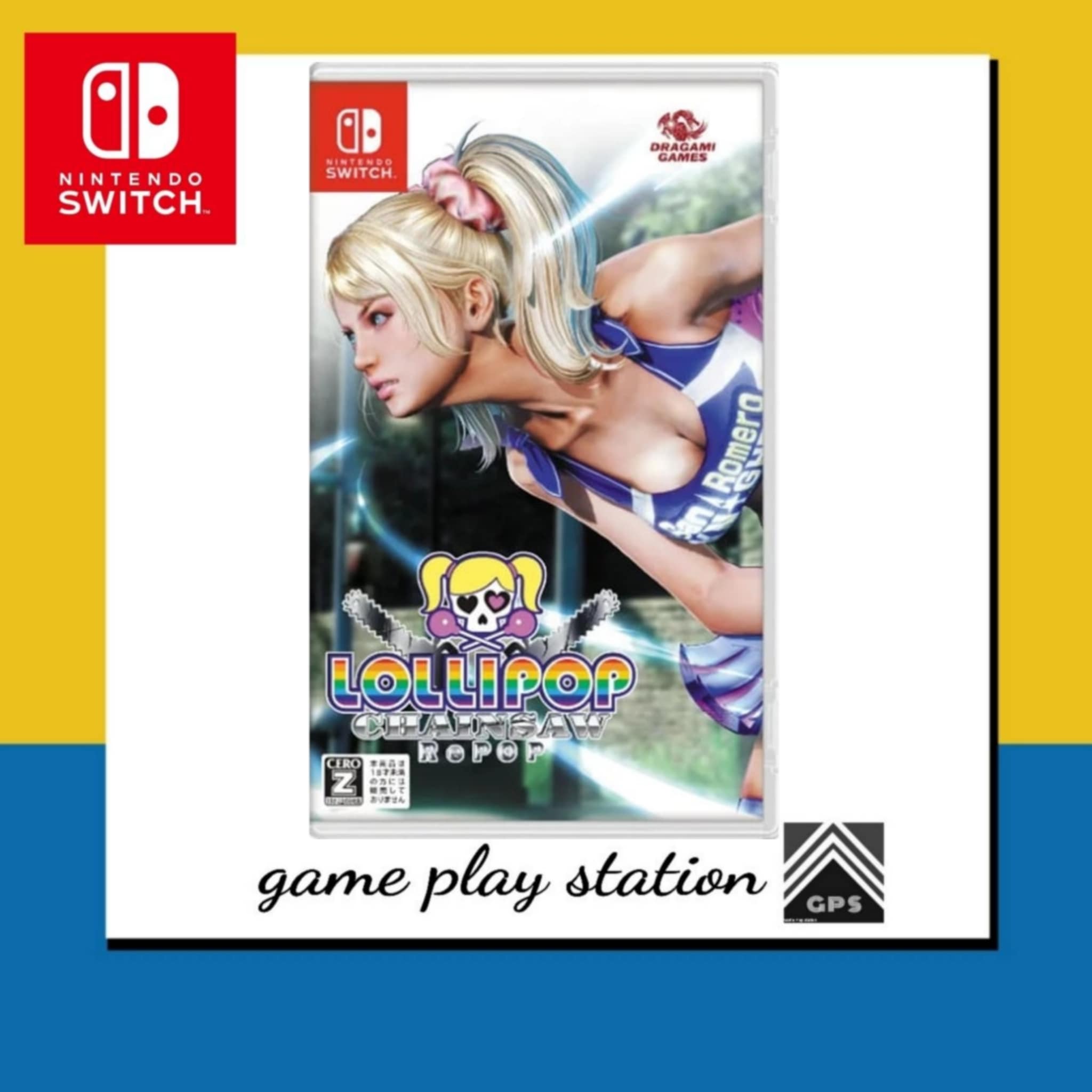 nintendo switch lollipop chainsaw ( japanese english ) ราคา 1,690 บาท*ส่งฟรี
