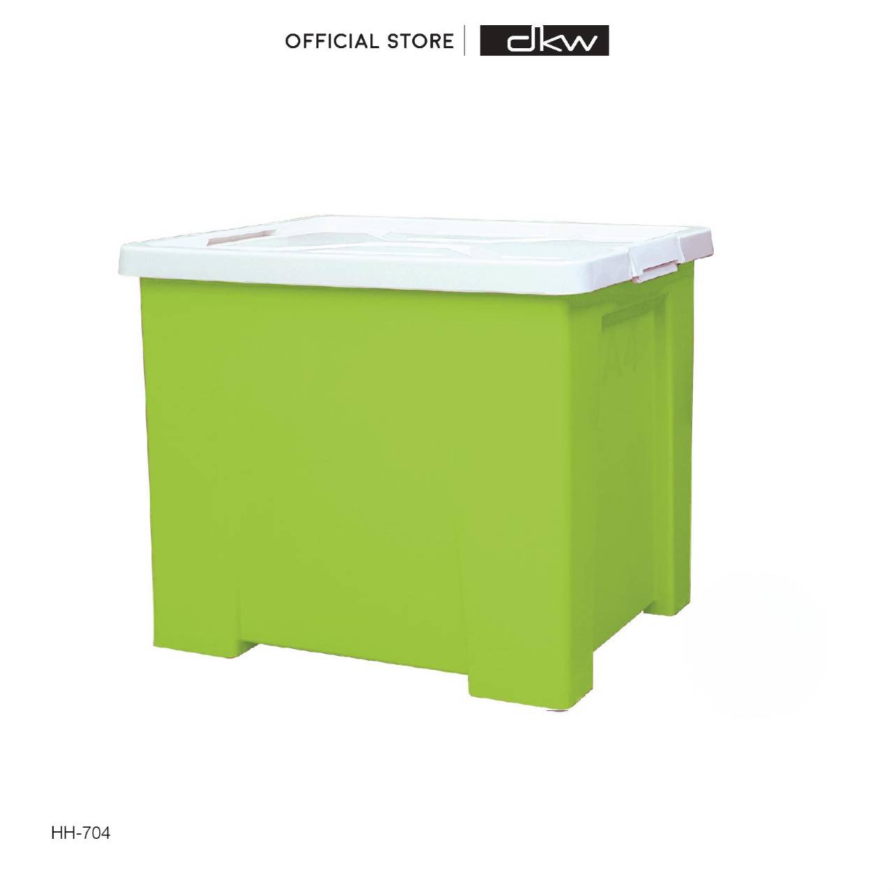 [ลดล้างสต็อก] DKW HH-704(A4-25L) กล่องพลาสติกอเนกประสงค์ (ฝาล็อค) มี 3 สี กล่องเก็บของ Plastic container w/ Lid ราคา 229 บาท*ส่งฟรี