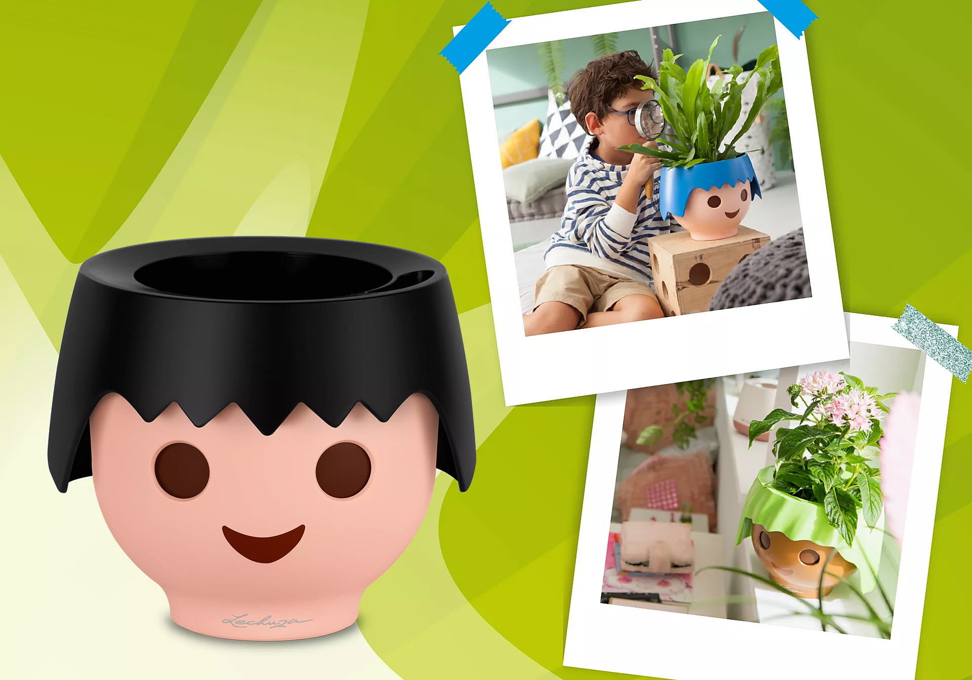 Playmobil 19047 Ojo - All-In-One Set Raven Black Ojo Black Plant Pot Can Indicate Water Level ราคา 2,750 บาท*ส่งฟรี