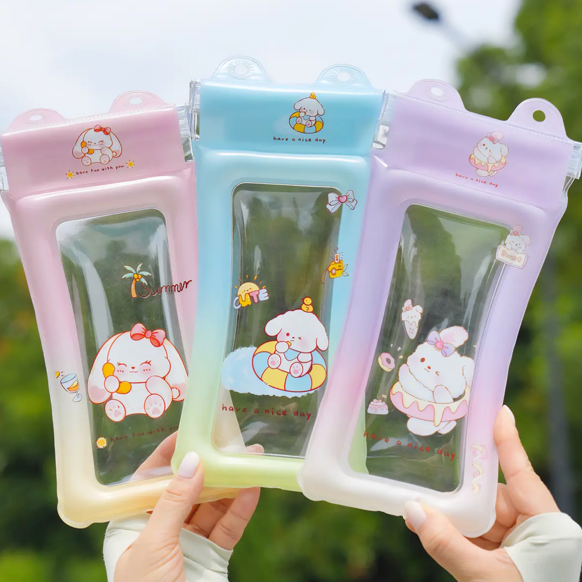ซองเล่นสงกรานต์,ซองกันน้ำ,เล่นสงกรานต์,ซองกันน้ำโทรศัพท์,รุ่นใหม่,น่ารัก,พร้อมสายห้อยคอ พร้อมส่ง ราคา 24 บาท*ส่งฟรี