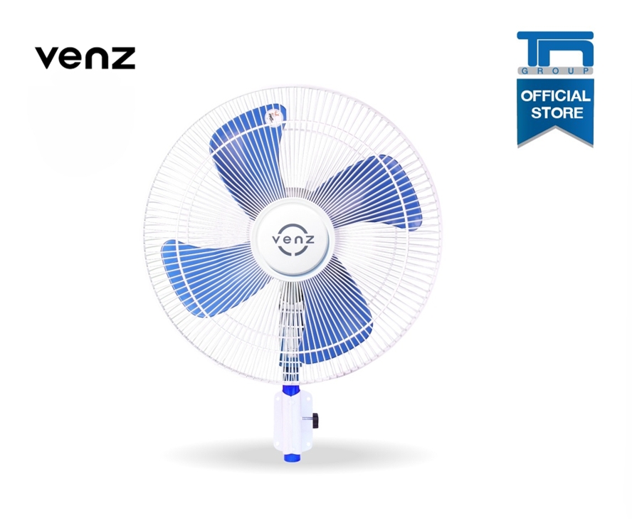 Venz เวนซ์ พัดลมอุตสาหกรรมติดผนัง ใบฟ้า ราคา 1,972 บาท*ส่งฟรี