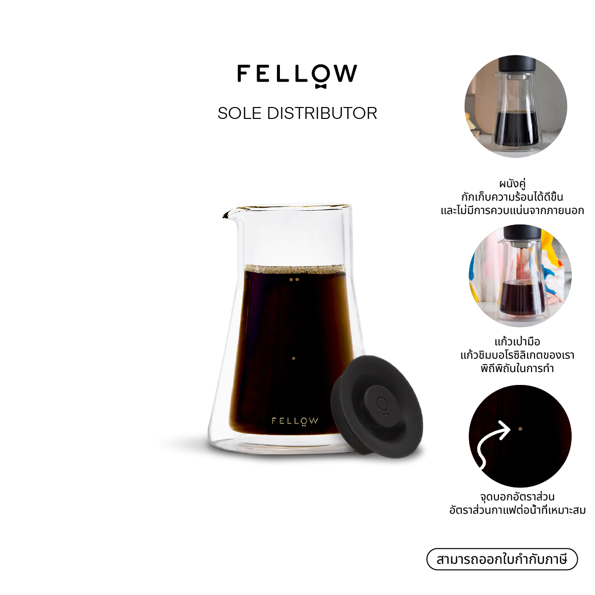 Fellow Stagg Double Walled Carafe ราคา 1,871 บาท*ส่งฟรี