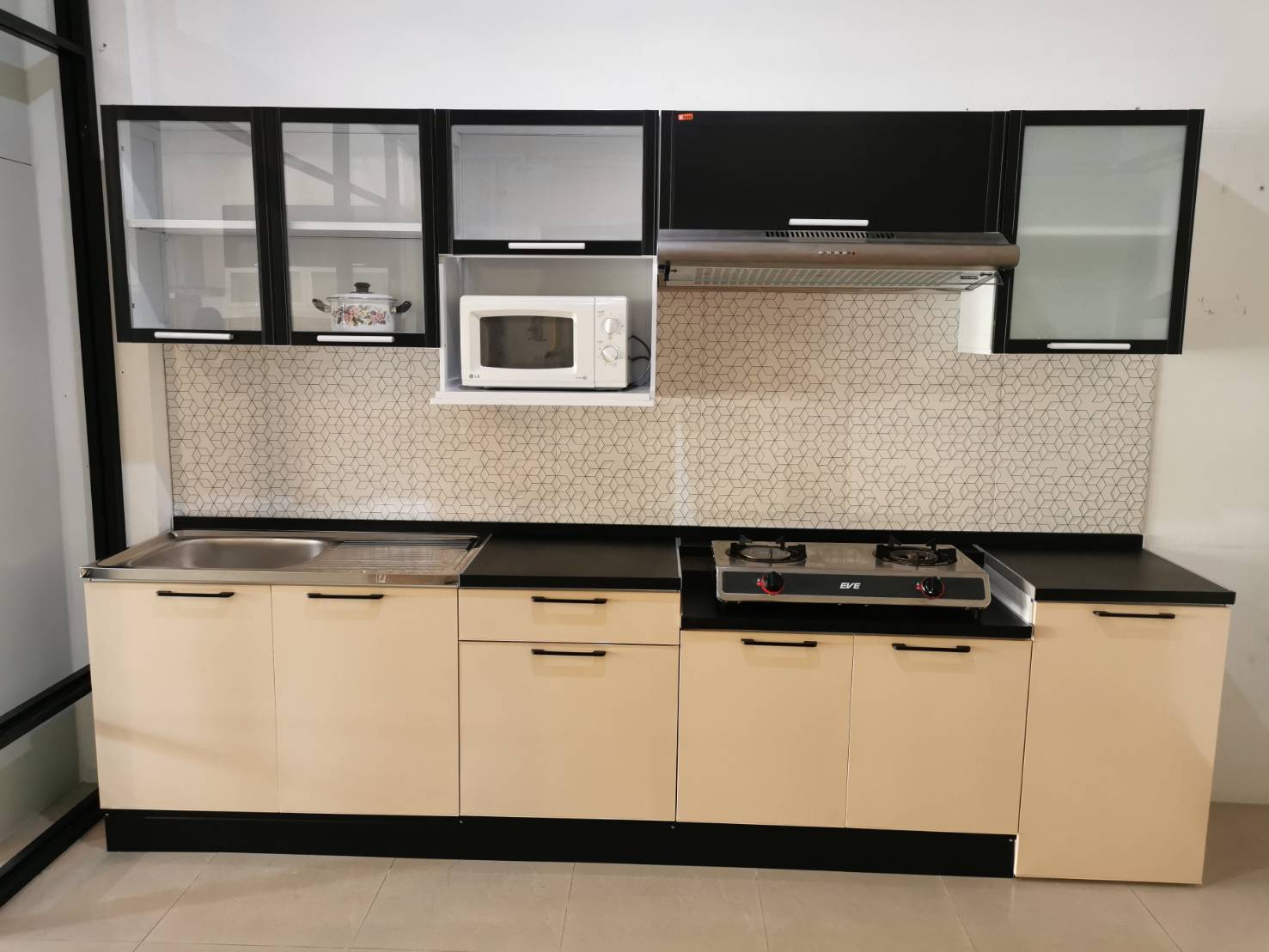 kitchen cabinet ราคา 42,770 บาท*ส่งฟรี