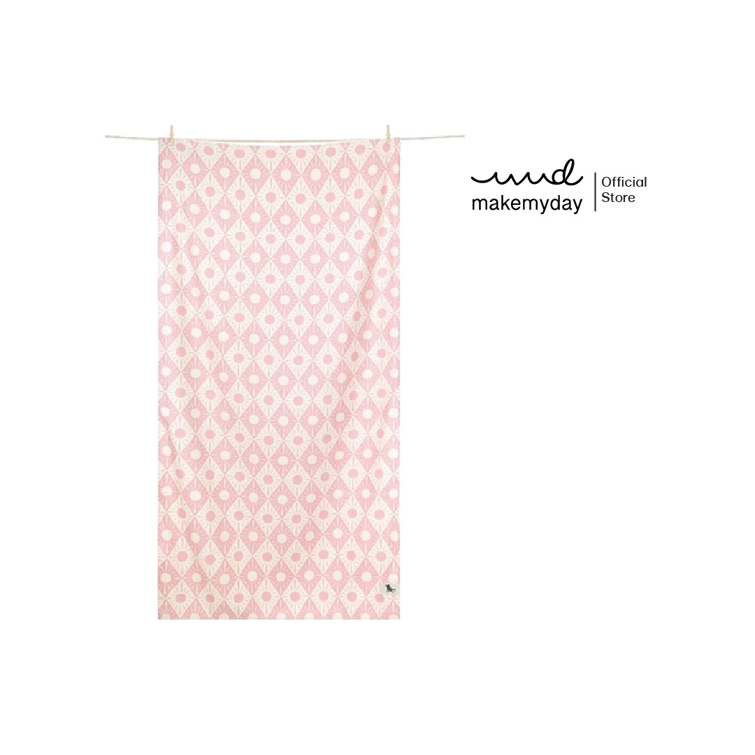 Dock&Bay ผ้าเช็ดตัวแห้งไว (ผ้าวาฟเฟิล) รุ่น Home Towel สี Diamond Pink ราคา 1,290 บาท*ส่งฟรี
