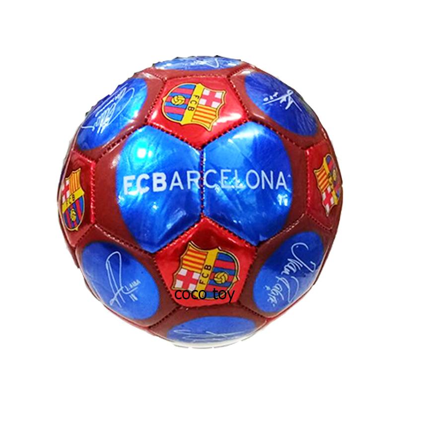 COCO TOY บอลหนัง ฟุตบอลเบอร์2 ฟุตบอลหนังสำหรับเด็ก  ขนาดเบอร์2