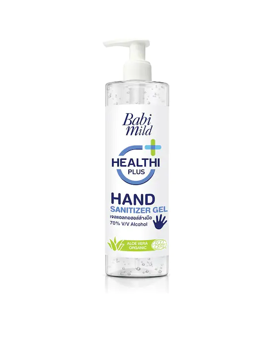 Babi Mild เจลแอลกอฮอล์ล้างมือ 70 % HEALTHI Plus Hand Sanitizer Gel