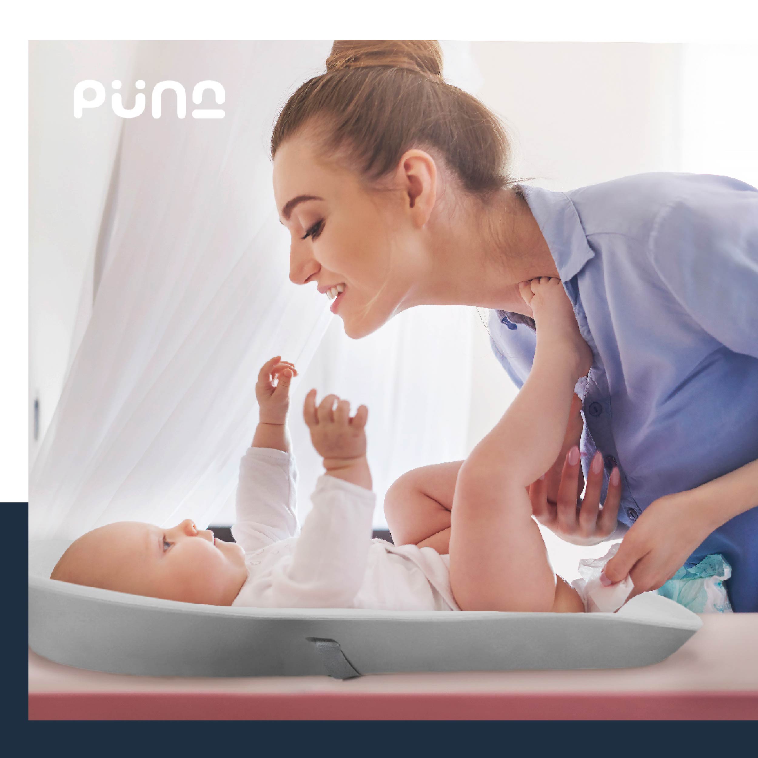 Puna Changing Mat EVA อุปกรณ์เสริมแต่งตัว อาบน้ำคุณหนู ราคา 1,890 บาท*ส่งฟรี
