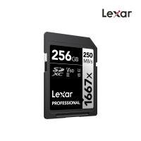 Lexar SD1667x UHS-II U3 V60 SDXC (เอสดีการ์ด) Full-HD 3D 4K RW250/120MB/s เมมโมรี่การ์ด