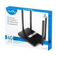 เร้าเตอร์ใส่ซิม 4G LTE AC1200 Wi-Fi  CUDY รุ่น LT500 ความเร็วสูง 300Mbps รองรับซิมการ์ด 4G ทุกค่าย