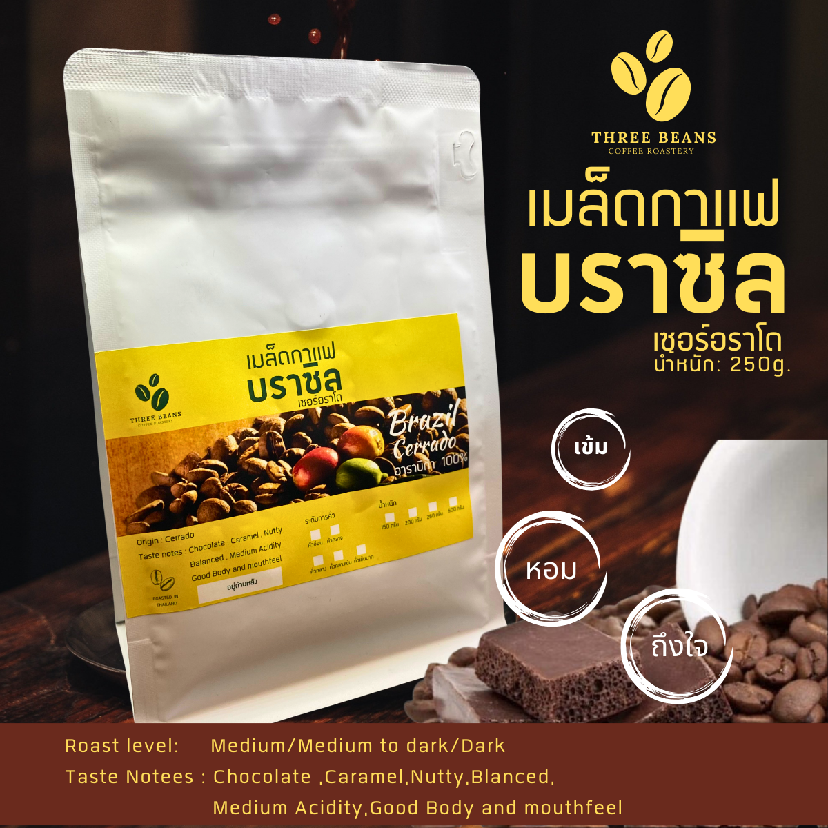 สั่งซื้อ เมล็ดกาแฟ