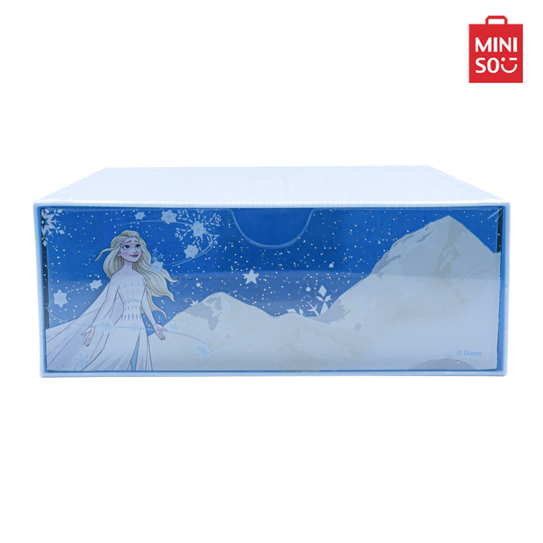 Miniso ลิ้นชักพลาสติกจัดเก็บของ คอลเลคชั่น Disney Frozen 2.0 ราคา 63 บาท*ส่งฟรี