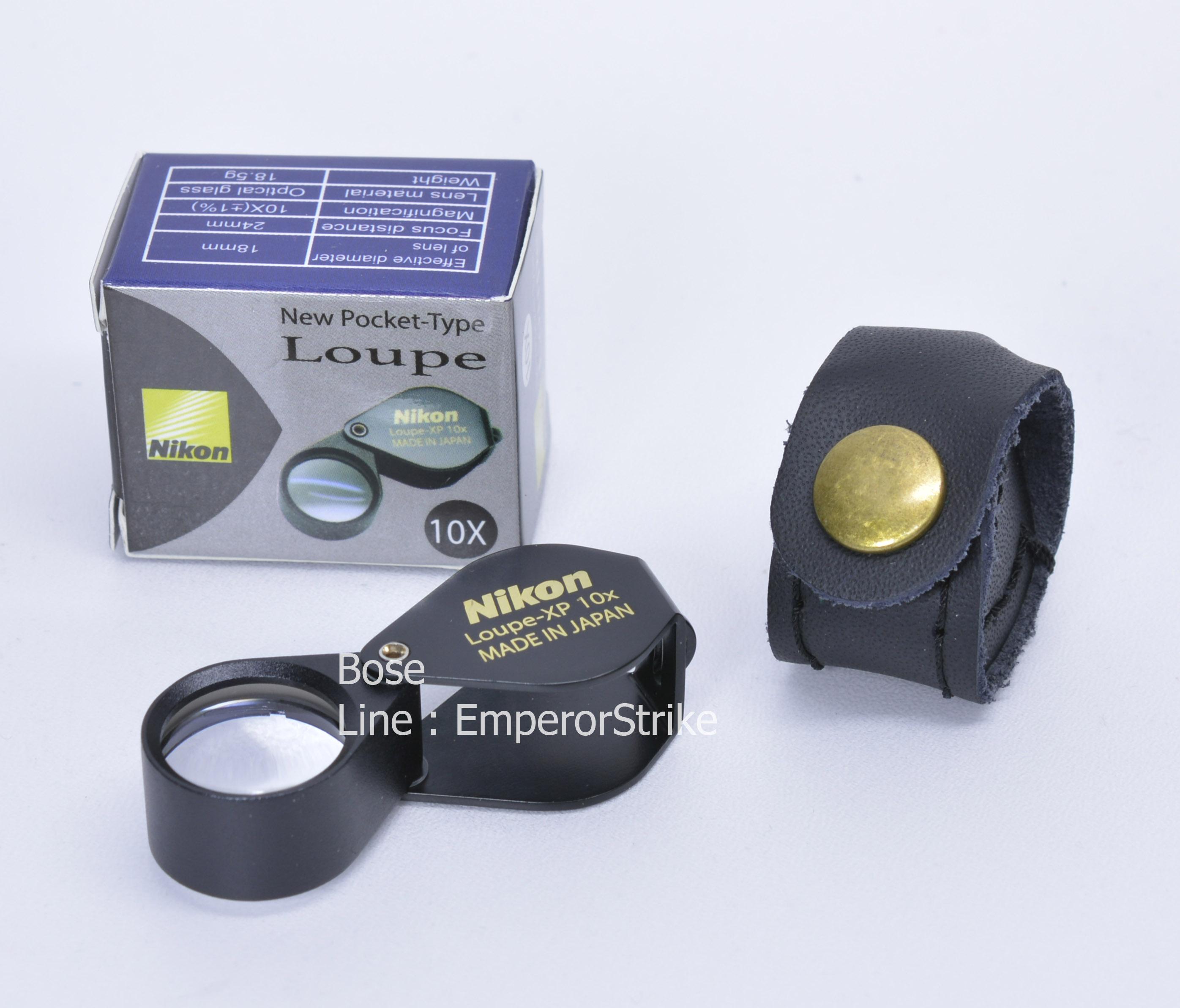 กล้องส่องพระ Nikon ULTRA HD กำลังขยาย 10x18mm สีดำ แถมซองหนังสวยงามตรงรุ่น ราคา 400 บาท*ส่งฟรี