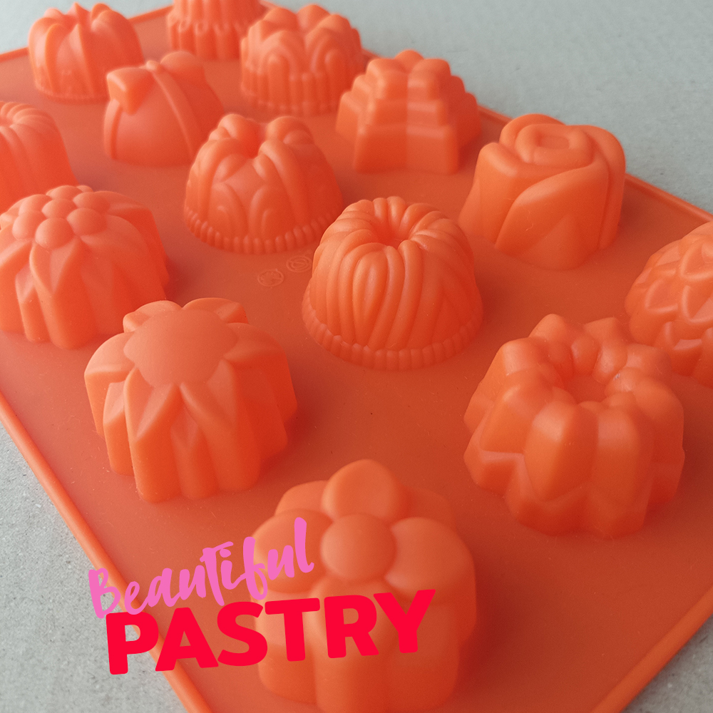 Circle Many Shaped Silicone Mold for Valentine Pastry Chocolate CAke Gummy Pudding Fondant Cake ราคา 135 บาท*ส่งฟรี