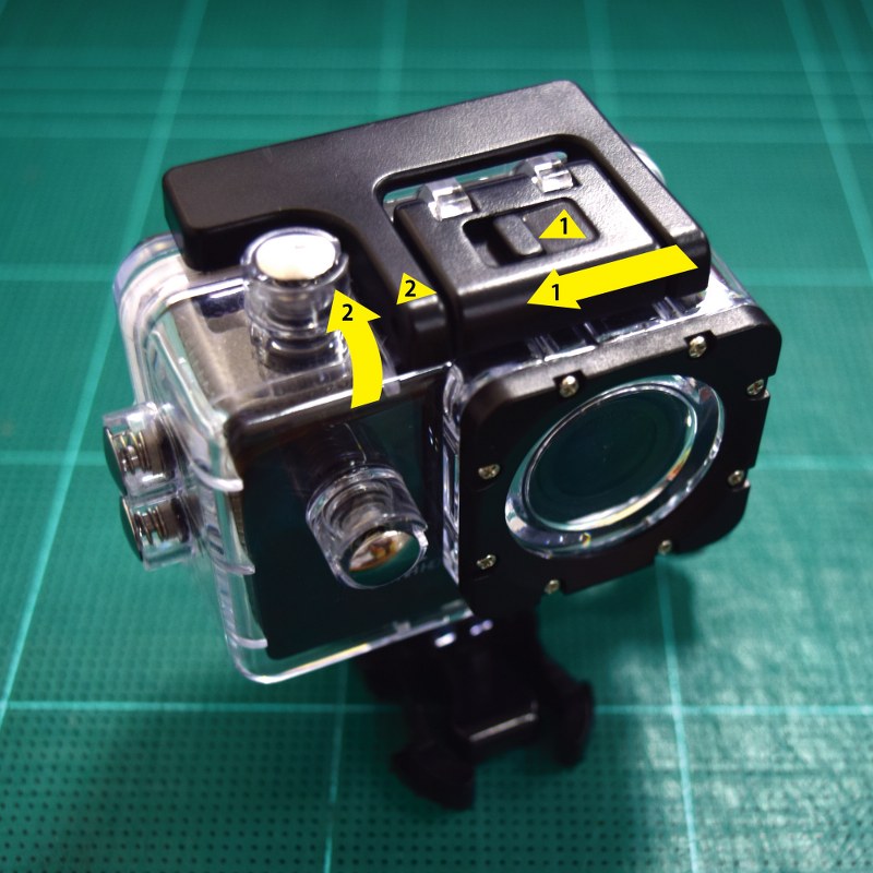 ข้อมูลเพิ่มเติมของ BLL กล้อง Action Camera รุ่น B608 กล้องโกโปร go pro กล้องถ่ายวีดีโอ 2.0" 4K ULTRA HD กล้องดำน้ำ กล้องติดหมวกกันน็อค มีการรับประกัน 1 ปี