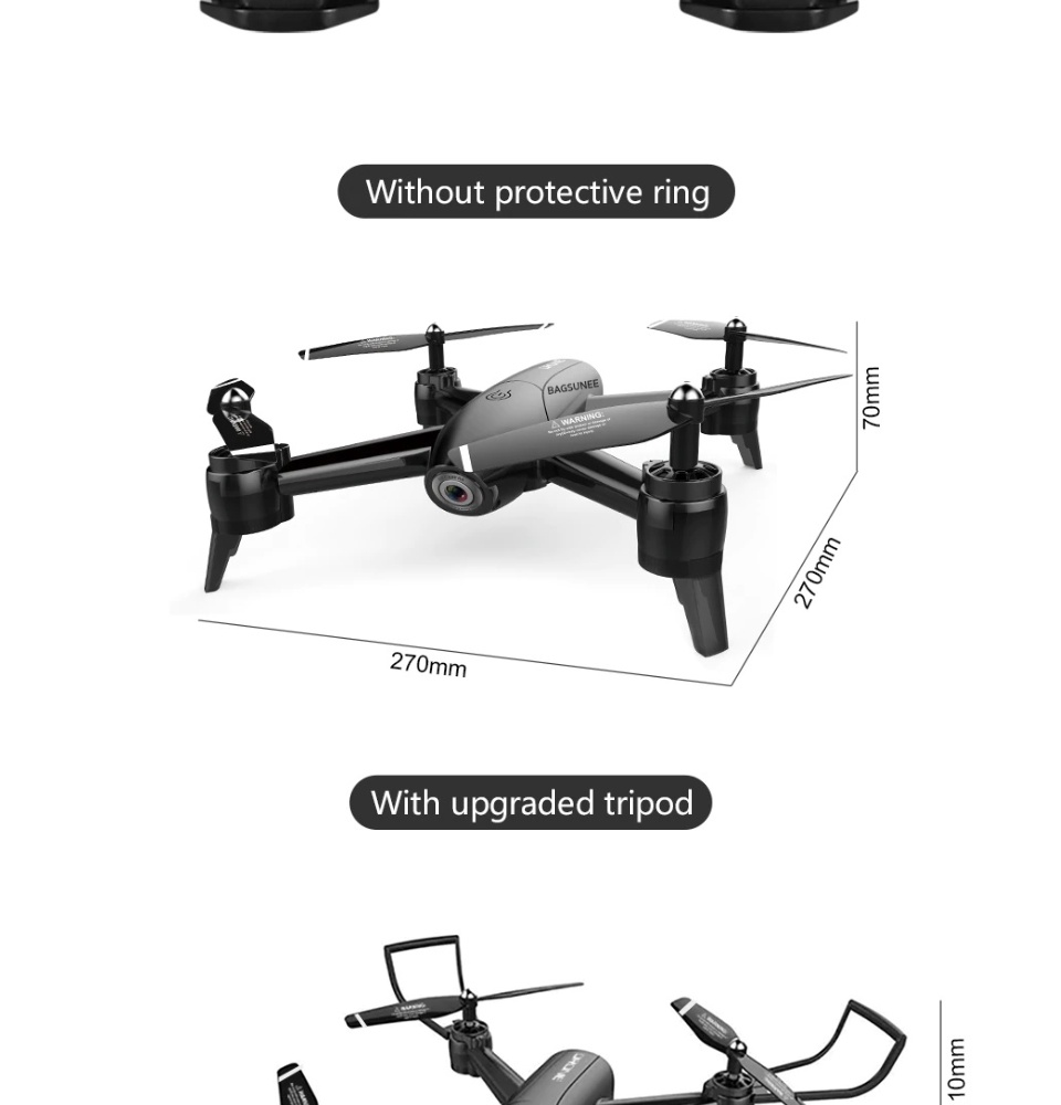 เกี่ยวกับ โดรนติดกล้อง โดรนบังคับ โดรนถ่ายรูป Drone Blackshark-106s ดูภาพFผ่านมือถือ บินนิ่งมาก รักษาระดับความสูง บินกลับบ้านได้เอง กล้อง2ตัว ฟังก์ชั่นถ่ายรูป บันทึกวีดีโอแบบอัตโนมัติ