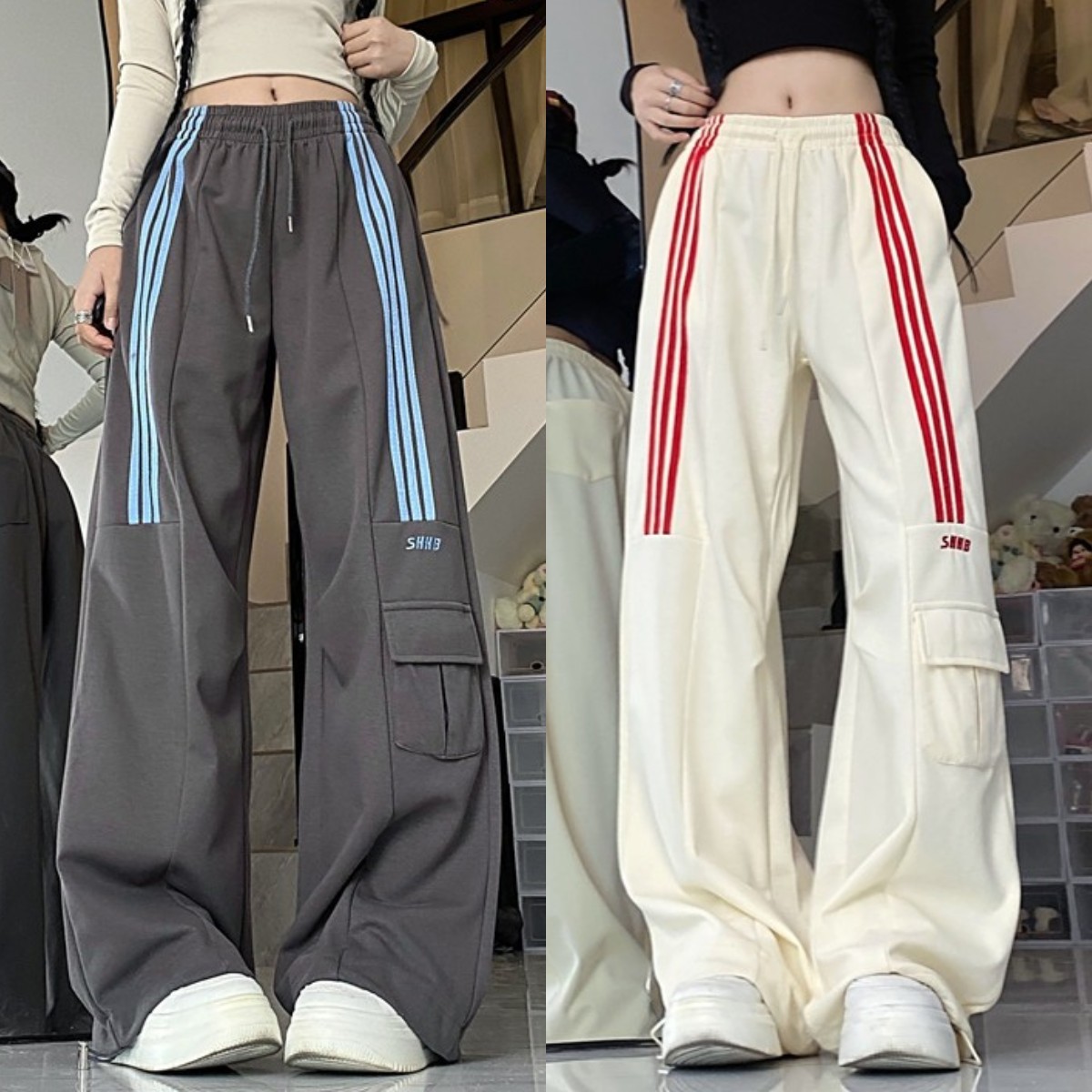 Sisstrevolution Watch Me Go Denim Wvn Pant main image 1