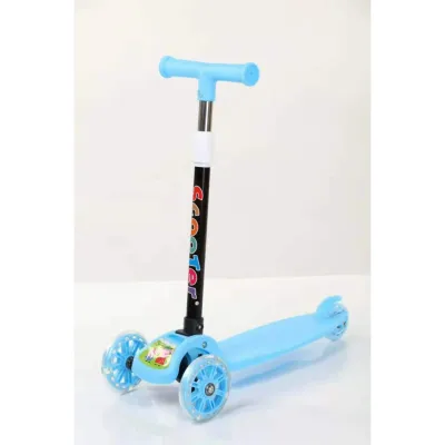 Scooter kids Children scooter Balance bike for kids Pedal scooter Kick scooter, 3 wheel scooter, with lights on both front and rear wheels. (2)