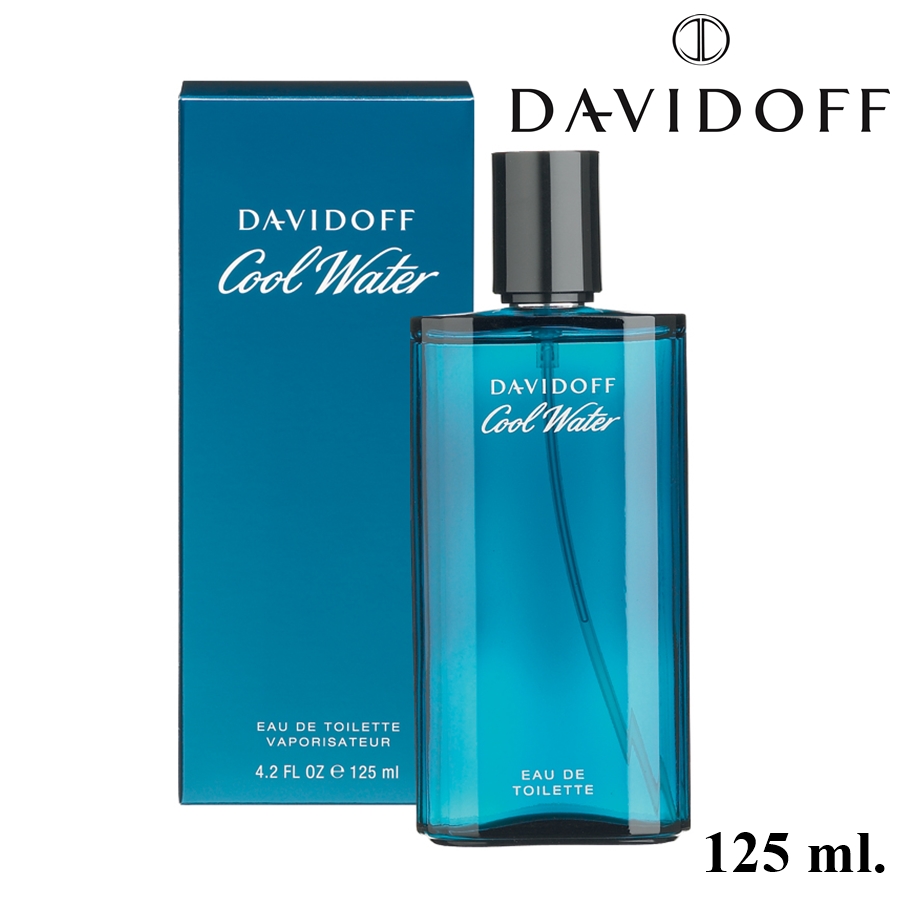 จัดโปรลดสุดๆ Davidoff Cool Water For Men EDT (125 ml.) พร้อมกล่องซีล น้ำหอมแท้ ราคา 1,195 บาท*ส่งฟรี