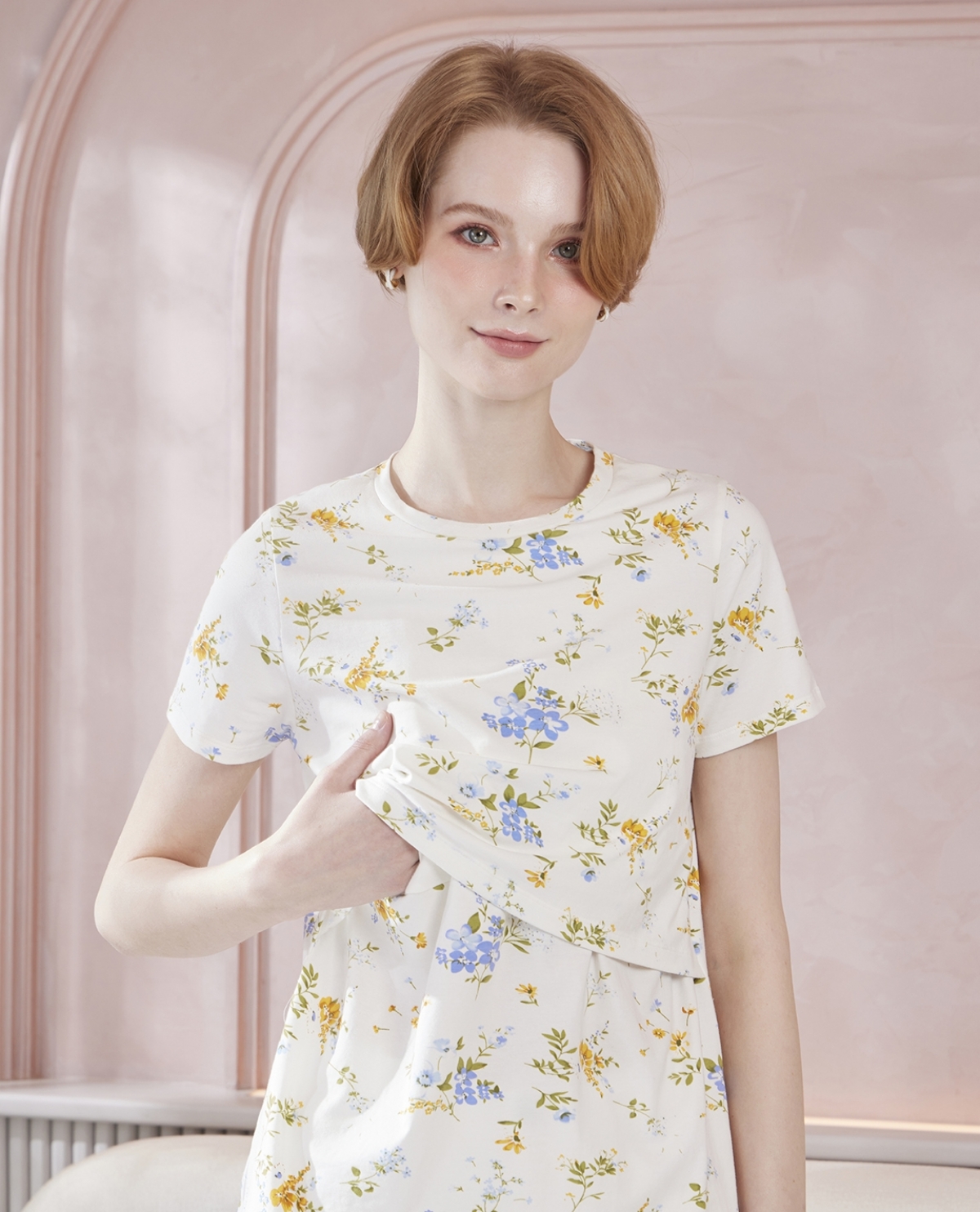 Nitan (นิทาน) เสื้อให้นม Viola Maternity and Nursing Top ราคา 990 บาท*ส่งฟรี