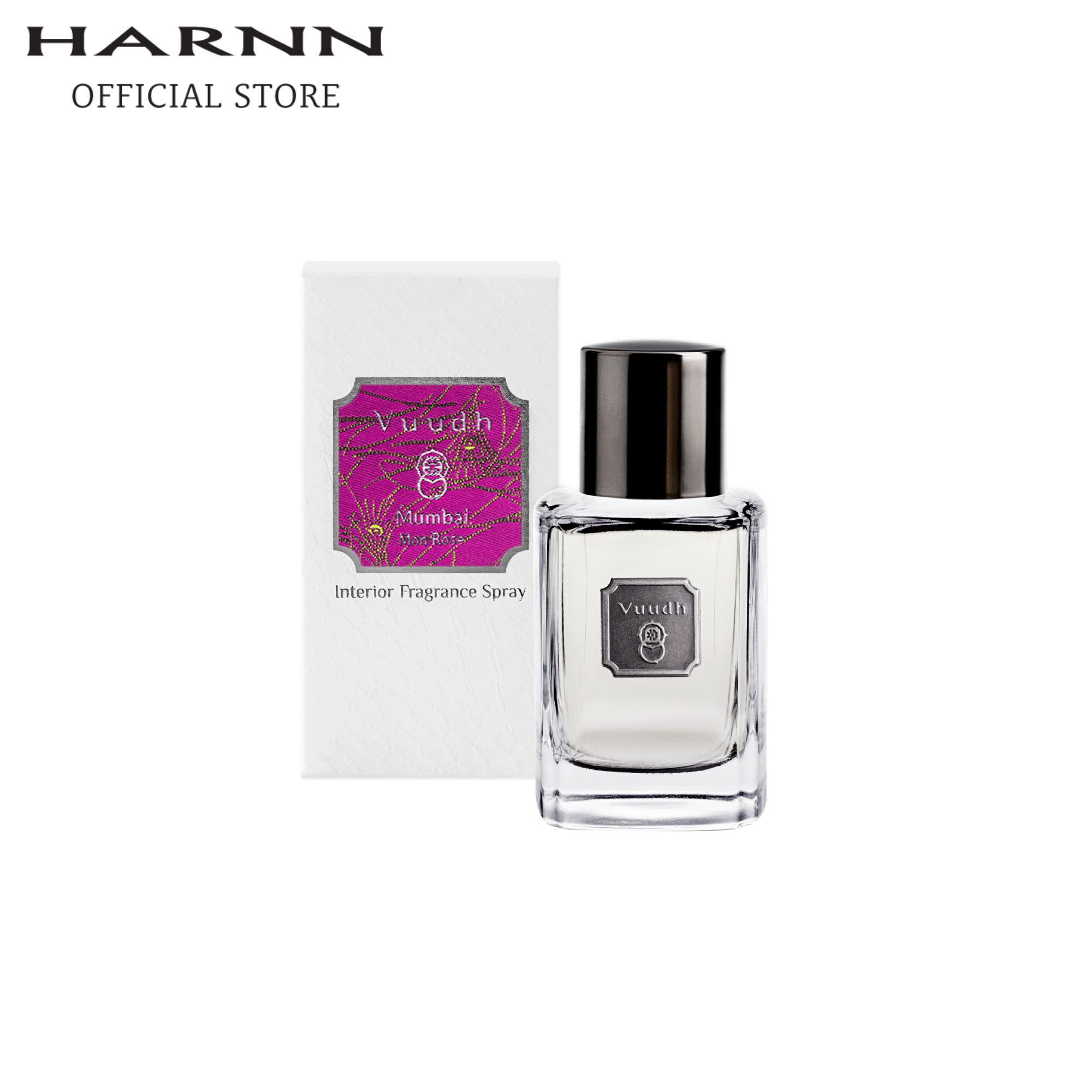 เจลดับกลิ่น น้ำหอมปรับอากาศภายในบ้านกลิ่นหอมสดชื่น HARNN VUUDH MUMBAI (MON ROSE) INTERIOR FRAGRANCE SPRAY 50 ML. สเปรย์น้ำหอมปรับอากาศ สเปรย์ปรับอากาศ สเปรย์หอม สเปรย์ภายในบ้าน น้ำหอม ราคา 560 บาท*ส่งฟรี