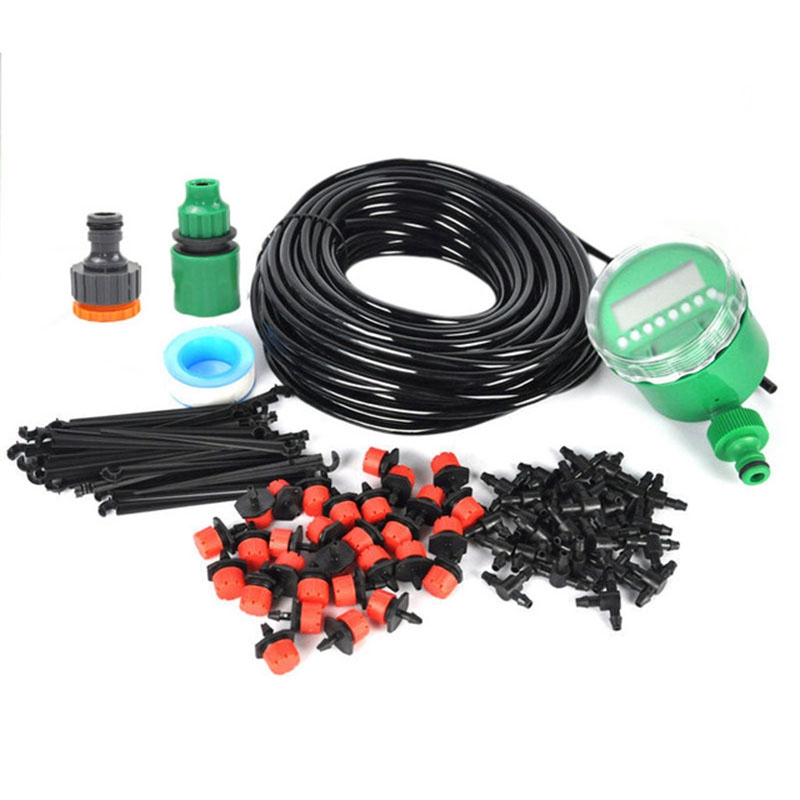 25m Garden Diy Micro Drip Irrigation System Plant Self Automatic Watering Timer Hose Kits With Adjustable Dripper Lazada - Garden Hose Timer 25m Garden Diy Micro Drip Irrigation System Plant Self Automatic Watering Timer Hose Kits With Adjustable Dripper Lazada - Garden Hose Timer