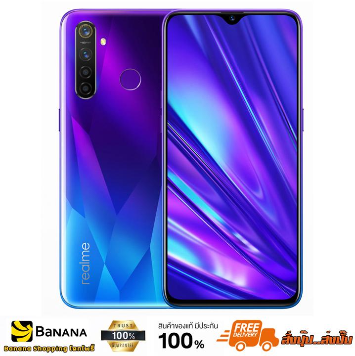 Realme 5 Pro New ! 4 เลนส์ สเปคแรง (Ram 8 GB/Rom 128 GB). เครื่องศูนย์แท้รับประกัน 1 ปีเต็ม เข้าศูนย์บริการ OPPO ได้ทั่วประเทศ. แถมฟรี 1.หูฟัง 890 บาท 2.VIP CARD【สามารถผ่อน 0% 10 เดือน】.โทรศัพท์ oppo.-โทรศัพท์มือถือ.-smart phone.-OPPO.-เรียวมี.