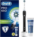 แปรงสีฟันไฟฟ้าเพื่อรอยยิ้มขาวสดใส ยะลา แปรงสีฟันไฟฟ้า Oral B รุ่น Pro 650 Electric Rechargeable Toothbrush Powered by Braun