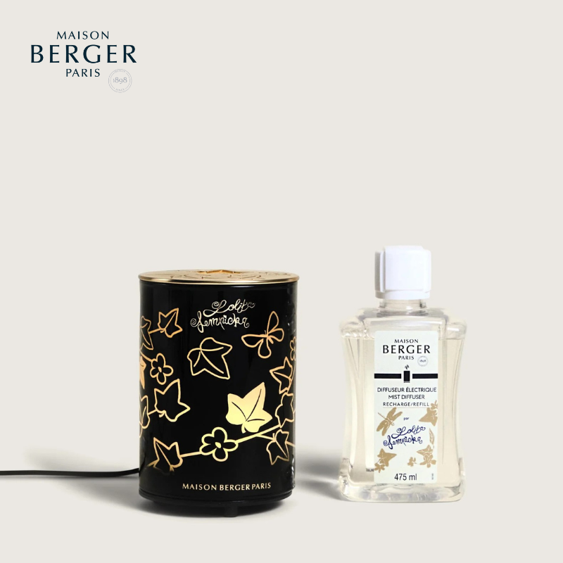 Maison berger paris,Electric diffuser Lolita Noir,เครื่องพ่นน้ำหอมอัตโนมิติ รุ่นโลลิตา,เครื่องหอมสำหรับบ้านจากฝรั่งเศส ราคา 5,980 บาท*ส่งฟรี