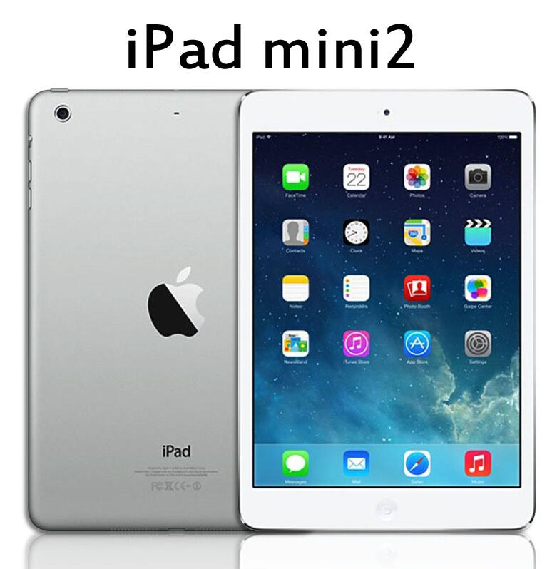 Original Uesd Apple iPad Mini 2 16/32/64GB Ipad Mini 2 7.9 "2013 WiFi/WIFI + 3G สีดำประมาณ90% ใหม่