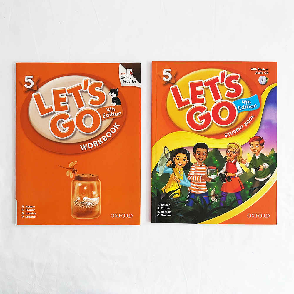 แบบฝึกหัดภาษาอังกฤษ Level 5 Oxford LET'S GO 4th Edition