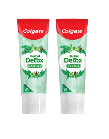 (120 Grams, 2 Tubes) Colgate Colgate Herbal Detox (Toothpaste)