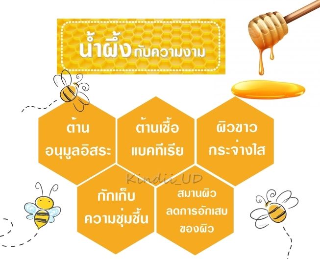 ภาพประกอบคำอธิบาย Honey  (OTOP 5 star) Honey From The Best Farm