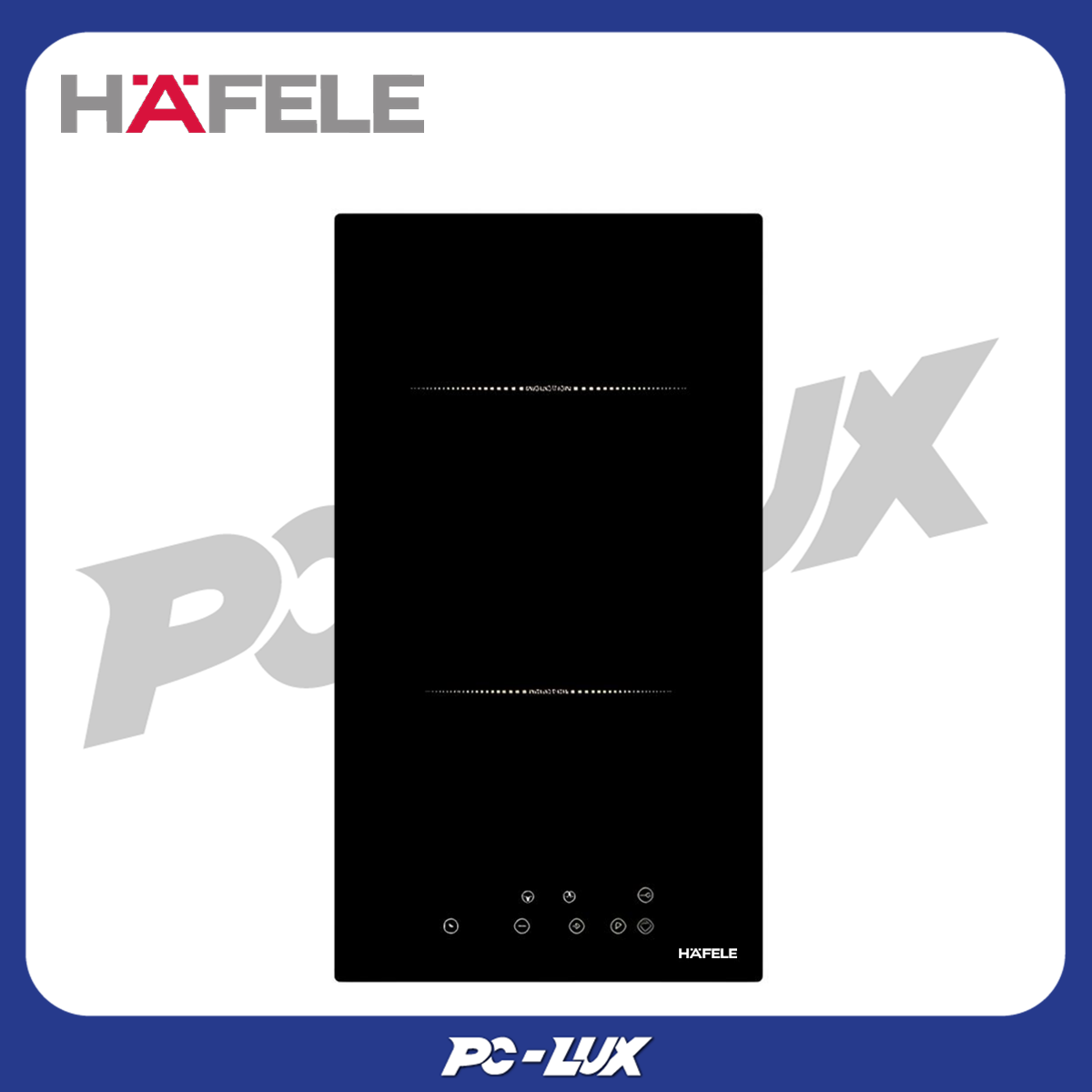 Hafele Ceramic Glass Built-In Stove with 2 Induction Burners, Size 29 Cm. Model 495.06.151 ราคา 20,895 บาท*ส่งฟรี