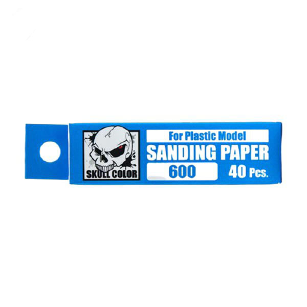 SKull Color 30.202 Sanding Paper 600 (40 Pcs) SC30202SP600 ราคา 29 บาท*ส่งฟรี